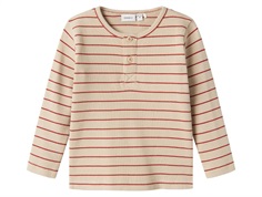 Name It blouse with red stripes  